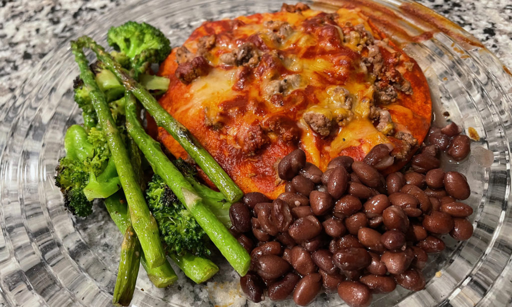 New Mexican Red Enchiladas