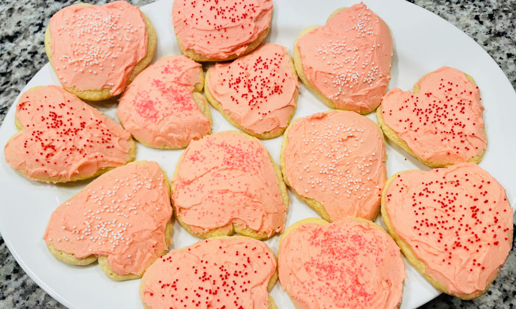 Best Sugar Cookies & Cream Cheese Frosting