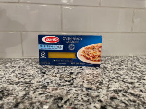 Barilla lasagna