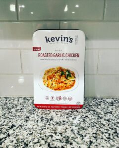 Kevin's meals