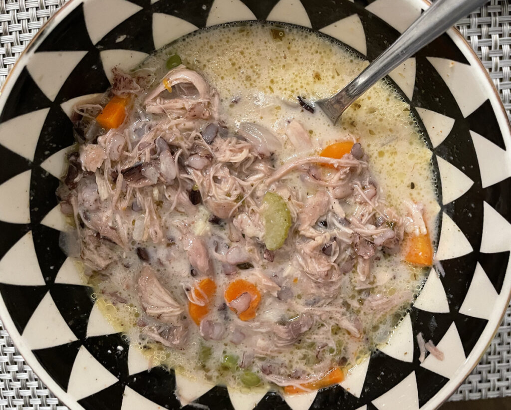 Creamy Chicken and Wild Rice Soup