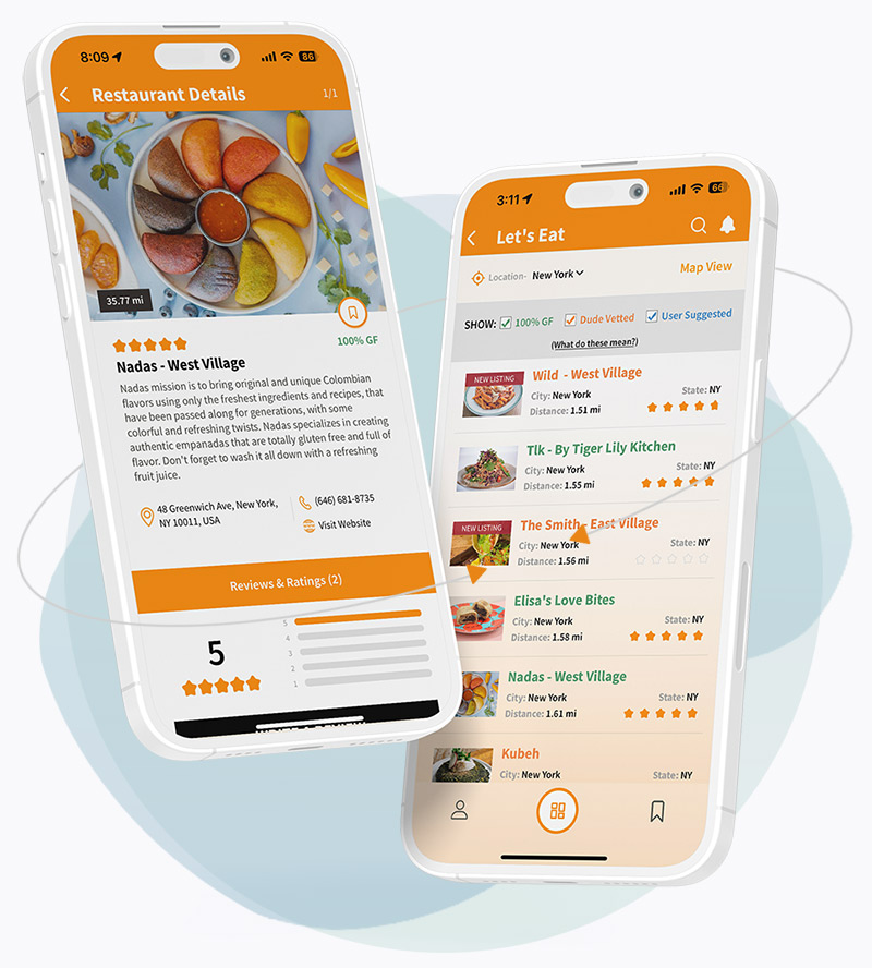 Gluten Dude App