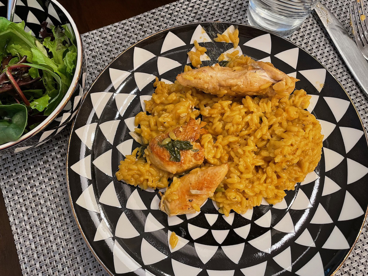 Creamy Baked Orzo and Chicken