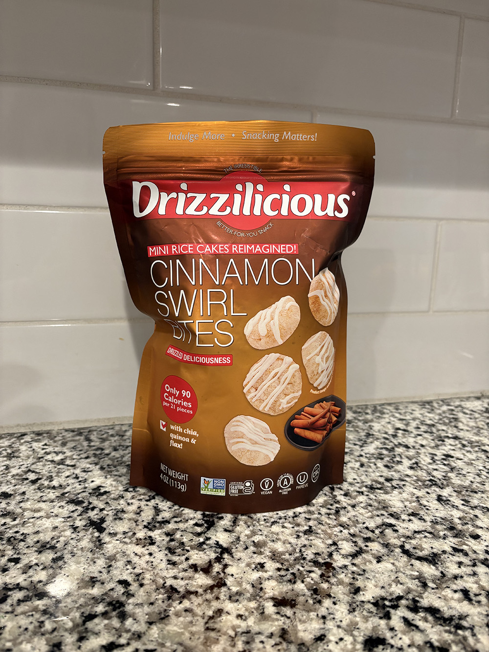 Drizzilicious Cinnamon Swirl Bites
